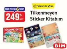YÜKSELEN ZEKA TÜKENMEYEN STİCKER KİTABIM indirimli fiyat YÜKSELEN ZEKA TÜKENMEYEN STİCKER KİTABIM fiyat ve kampanya bilgisi